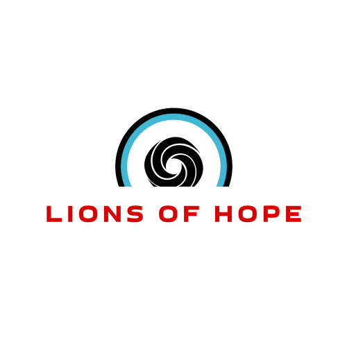 White lion logo