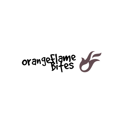 Orange flame logo