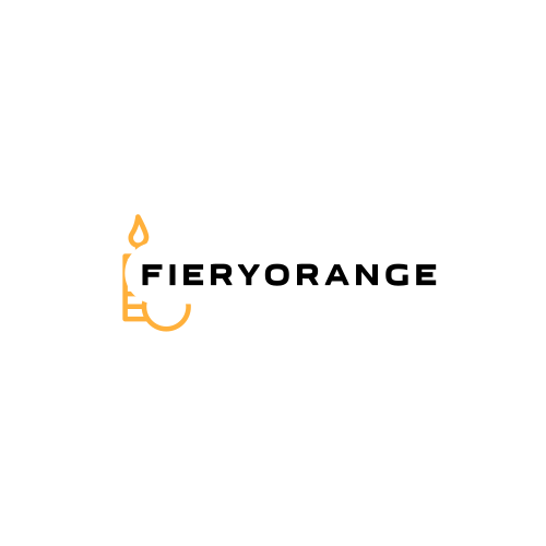 Orange flame logo