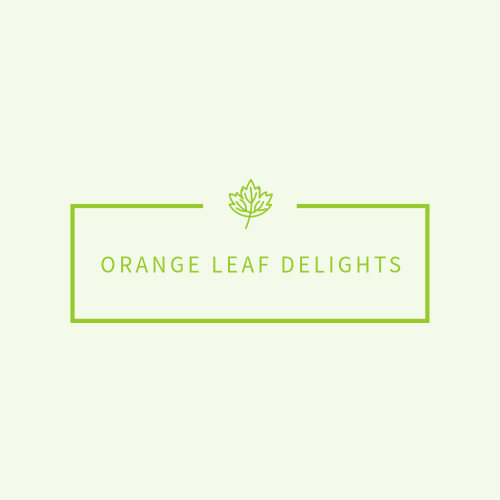 Orange leaf logo