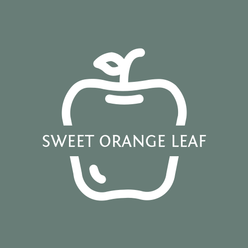 Orange leaf logo