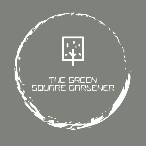 Green square logo