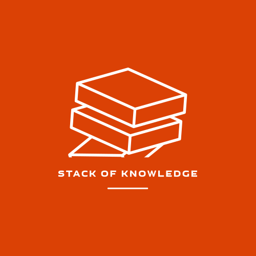 Stack of books logo