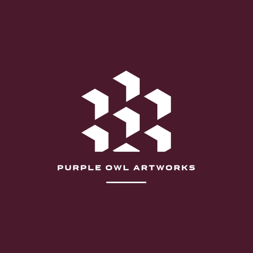 Logo Hibou Violet