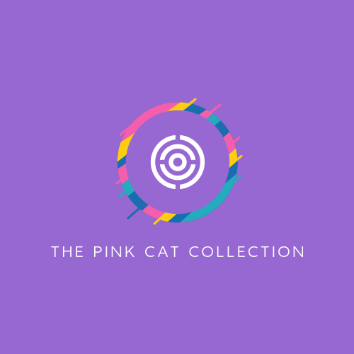 Logotipo De Gato Rosa