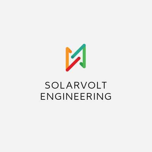 Solar battery logo