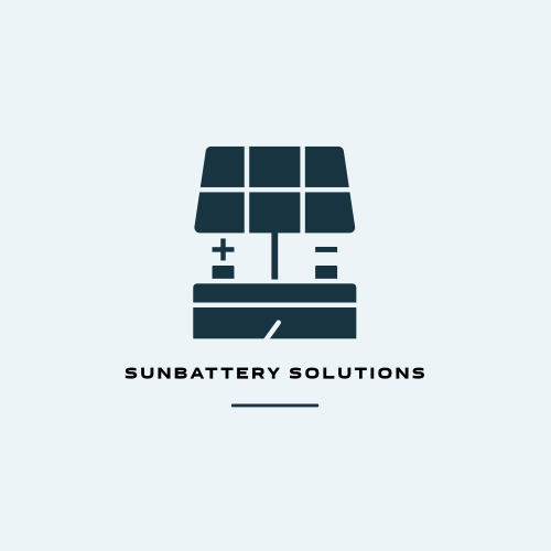 Solar battery logo