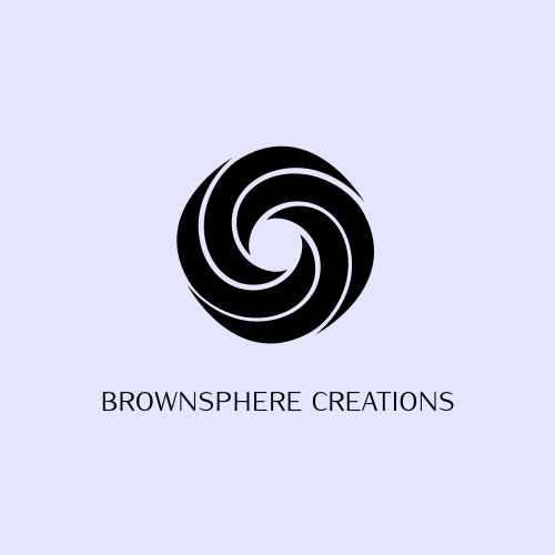 Brown circle logo