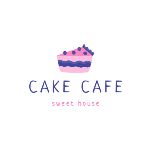 Logotipo rosa pastel letras azules Logotipo rosa pastel letras azules