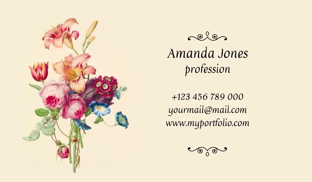 +123 456 789 000 Yourmail@mail.com Www.myportfolio.com, Profession, Amanda Jones Logo +123 456 789 000 Yourmail@mail.com Www.myportfolio.com, Profession, Amanda Jones Logo